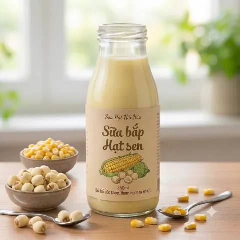 Sữa bắp Hạt sen