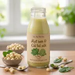 Hạt sen & Cải Bó Xôi