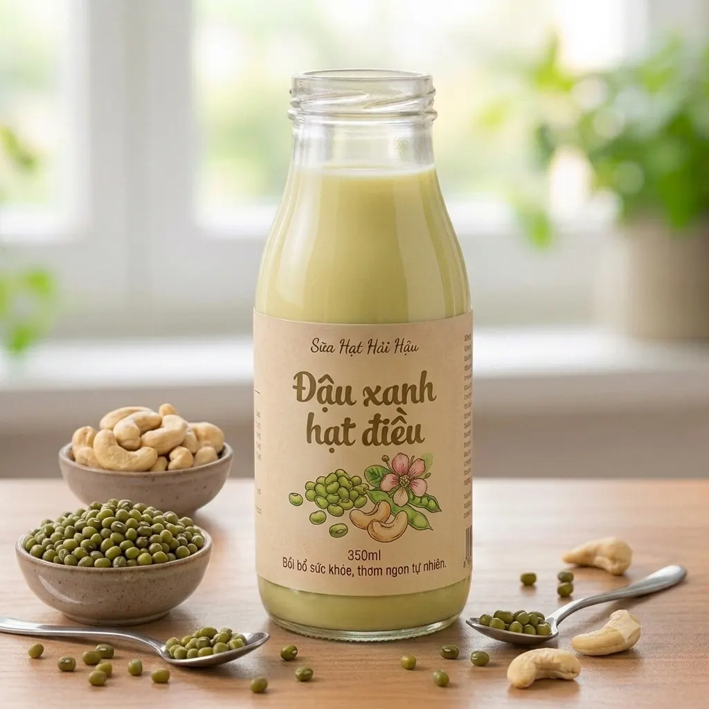 Đậu xanh hạt điều