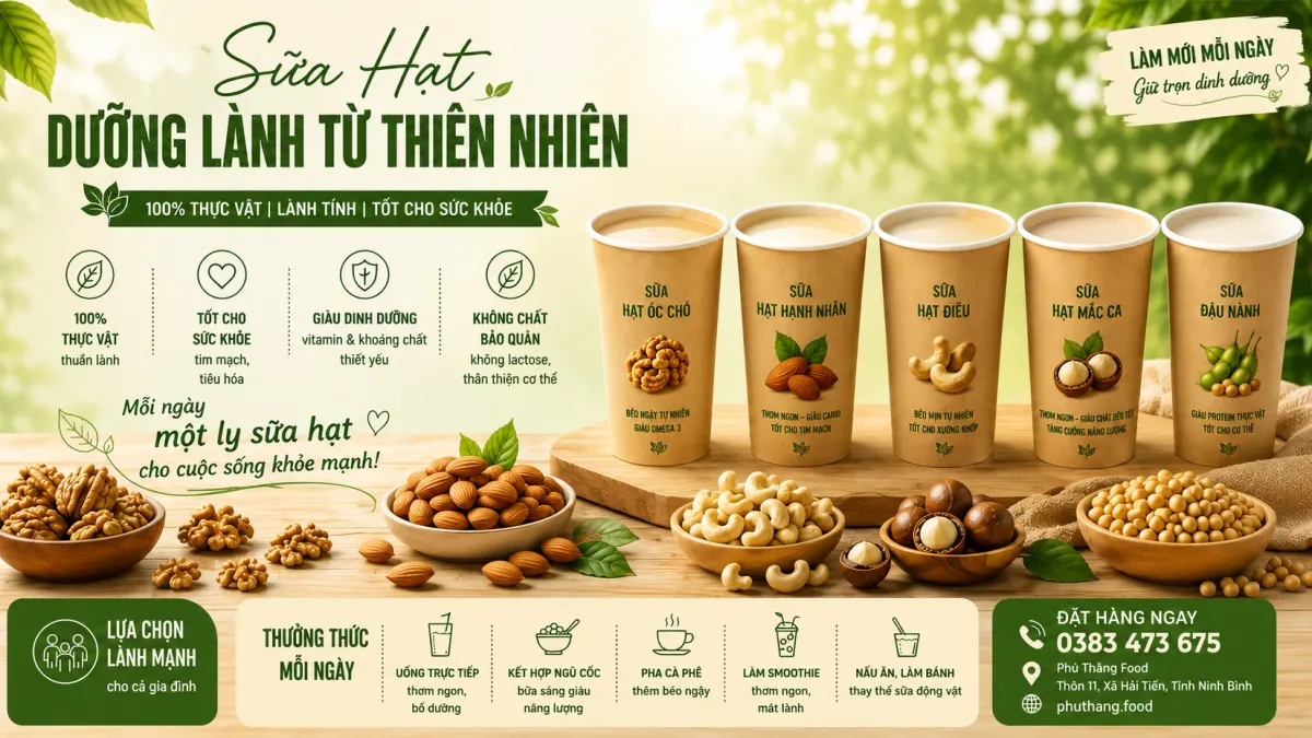 Sữa Hạt Hải Hậu