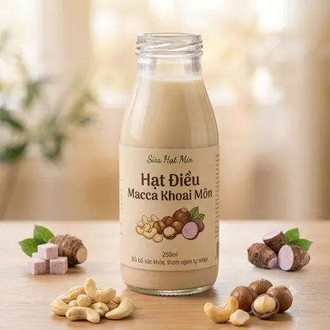 Hạt Điều Macca Khoai Môn