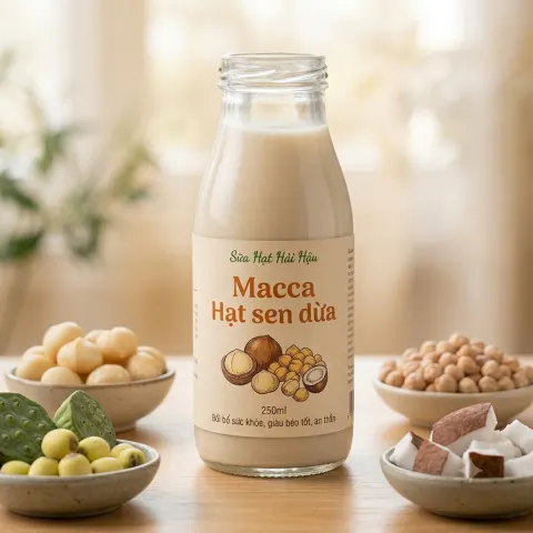 Macca Hạt sen dừa