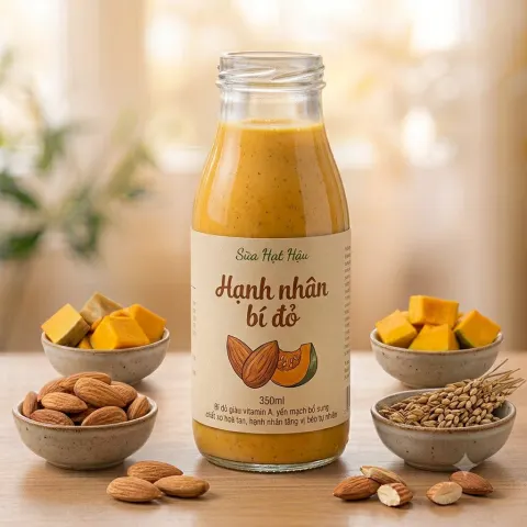 Hạnh nhân bí đỏ